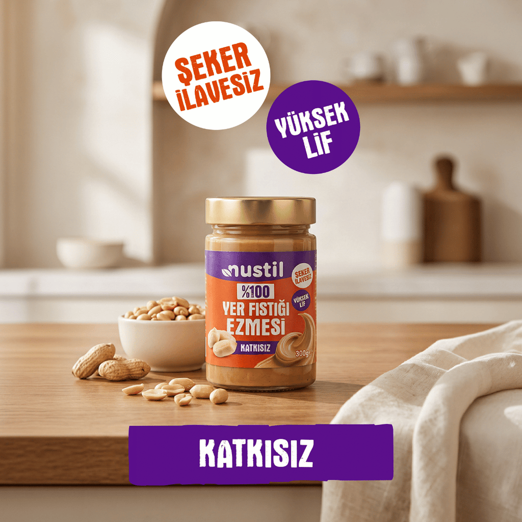 NUSTİL %100 Yer Fıstığı Ezmesi 300g