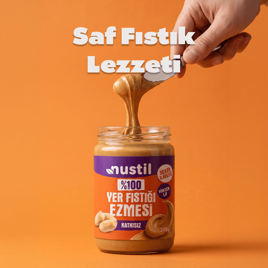 NUSTİL %100 Yer Fıstığı Ezmesi 300g
